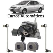 Kit Coxim Motor Bucha Estabilzadora Bieleta Corolla 2002 2008 Automatico Kit Coxim Motor Bucha Estabilzadora Bieleta Corolla 2002 2008 Automatico