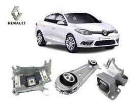 Kit Coxim Motor Direito Esquerdo Câmbio Fluence 2.0 16V 2014 2015 2016 2017