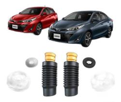 Kit Coxim Rolamento Batente Dianteiro Yaris 2018 2019 2020 Kit Coxim Rolamento Batente Dianteiro Yaris 2018 2019 2020
