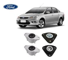 Kit Coxim Suspensão Dianteira Traseira Focus Sedan 2008 2009 2010