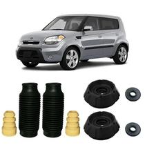 Kit Coxim Suspensão Dianteira Traseira Kia Soul 2013 2014 15