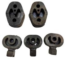 Kit Coxins Fiesta Ka Courier Borracha Para Fixação Escapamento e tubos