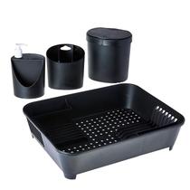 Kit Coza Organize sua Pia Basic Preto 992564008