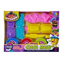 Kit Cozinha 10 Peças Kitchen Massinha Diversão Colorido