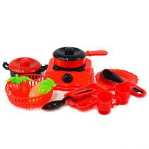 Kit Cozinha 14 Pecas Brinquedo Kitchenset Kit Cozinha 14 Pecas Brinquedo Kitchenset