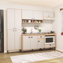 Kit Cozinha 220x260x51,5cm Torino