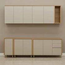 Kit Cozinha 240cm Completo 6 Peças Linha Espaço Máximo