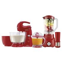 Kit cozinha 3 em 1 britânia 220v batedeira,espremedor e liquidificador