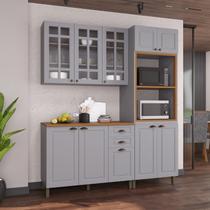 Kit Cozinha 3 Peças Bari Mdf 120cm