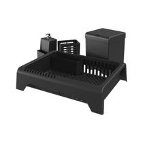 Kit Cozinha 4 Pcs Smile Preto Kit Cozinha 4 Pcs Smile Preto