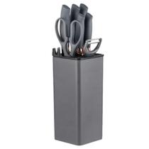 Kit Cozinha 8 Peças Aço Inox Multiuso Kit Cozinha 8 Peças Aço Inox Multiuso