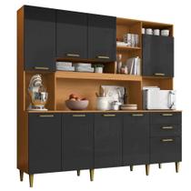 Kit Cozinha 9 Portas Mega 208 cm ARMoveis