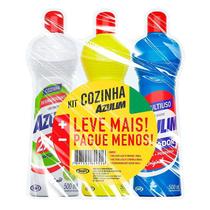 Kit cozinha azulim 3x500 ml