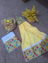 Kit cozinha(bate mão, pano de prato e peso de porta) Kit cozinha(bate mão, pano de prato e peso de porta)