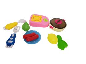 Kit cozinha brinquedo educativo infantil cozinha com mais de 10 peças