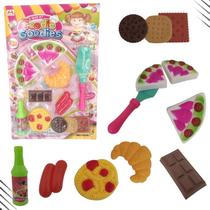 Kit cozinha brinquedo hora da cozinha infantil foodie goodie - LAR&PRESENTEAR