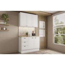 Kit Cozinha Carraro 2 Peças Bella C2P50 Branco Kit Cozinha Carraro 2 Peças Bella C2P50 Branco