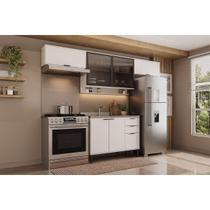 Kit Cozinha Carraro 4 Peças Alpha C4P182 Branco