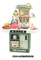 Kit Cozinha Casa Encantada com 34 Peças Verde - Zippy Toys