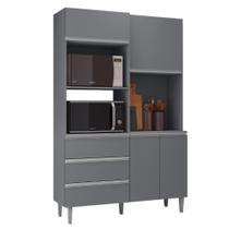 Kit Cozinha Compacta 4 Portas 180 cm Livia REAJL Kit Cozinha Compacta 4 Portas 180 cm Livia REAJL