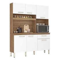 Kit Cozinha Compacta Álamo Amêndola Touch Branco Demóbile Kit Cozinha Compacta Álamo Amêndola Touch Branco Demóbile