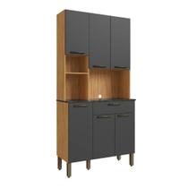 Kit Cozinha Compacta Ronipa Pinot 06 portas MDF Kit Cozinha Compacta Ronipa Pinot 06 portas MDF