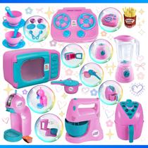Kit Cozinha Completa Brinquedo Infantil 15pçs O Mais Vendido