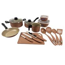 Kit Cozinha Completa Tramontina 14 pç Chá de Panela Starflon Kit Cozinha Completa Tramontina 14 pç Chá de Panela Starflon