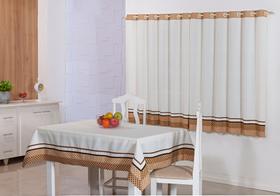 Kit Cozinha Cortina 140cm X 200cm + Toalha De Mesa 6 Lugares Kit Cozinha Cortina 140cm X 200cm + Toalha De Mesa 6 Lugares