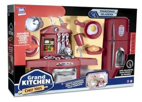 Kit Cozinha de Brinquedo Grand Kitchen Chef Kids - Zuca Toys
