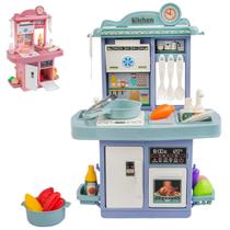 Kit Cozinha De Brinquedo Infantil Completa Solta Água E Som - ATENTU