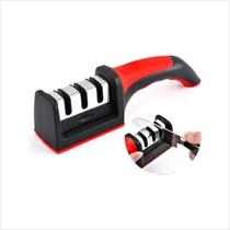 Kit Cozinha Descascador Afiador De Faca E Tesoura