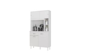 Kit Cozinha Duda 90cm - Branco Kit Cozinha Duda 90cm - Branco