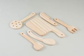 Kit Cozinha em Madeira - Olly Toys - Brinquedo Educativo para Crianças Kit Cozinha em Madeira - Olly Toys - Brinquedo Educativo para Crianças