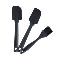 Kit Cozinha Espátulas E Pincel Em Silicone - 3 Pçs Kit Cozinha Espátulas E Pincel Em Silicone - 3 Pçs