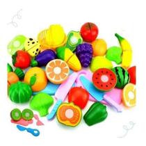 Kit Cozinha Frutas Frutinhas tiras autocolantes de Cortar Brinquedo Infantil Cozinha Brincar