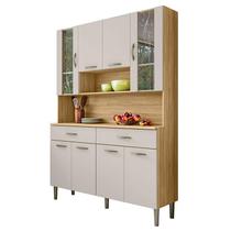 Kit Cozinha Golden Plus 8 Portas Freijó Soft - Kits Paraná