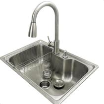 Kit Cozinha Gourmet Cuba Inox 304 60x42 Com Torneira Monocomando Porta Detergente 500ml Valvula E Sifão Flexivel Universal Kit Pia Cozinha 5 Peças Kit Cozinha Gourmet Cuba Inox 304 60x42 Com Torneira Monocomando Porta Detergente 500ml Valvula E Sifão Flexivel Universal Kit Pia Cozinha 5 Peças