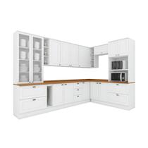 Kit Cozinha Henn 14 Peças Americana C5P58 Branco