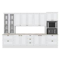Kit Cozinha Henn 8 Peças Americana C5P50 Branco Kit Cozinha Henn 8 Peças Americana C5P50 Branco