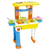 Kit Cozinha Infantil 3 em 1 C/ 28 Peças BW103 Importway Kit Cozinha Infantil 3 em 1 C/ 28 Peças BW103 Importway