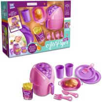 Kit Cozinha Infantil Air Fryer Com Acessórios 12 Peças Presente Brinquedo Criança 7645