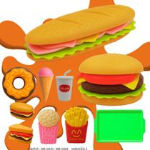 Kit Cozinha Infantil Batata Lanche Refri Hamburgue Fast Food Kit Cozinha Infantil Batata Lanche Refri Hamburgue Fast Food