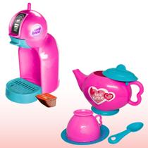 Kit Cozinha Infantil Brinquedo Cafeteira bule Zuca