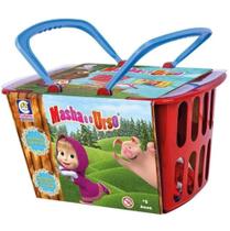 Kit Cozinha Infantil Cesta De Pic Nic Masha E Urso Cotiplas Kit Cozinha Infantil Cesta De Pic Nic Masha E Urso Cotiplas