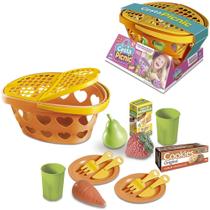 Kit Cozinha Infantil Chazinho Com Cesta + Bule E Acessorios 14 Pecas - ZUCA TOYS Kit Cozinha Infantil Chazinho Com Cesta + Bule E Acessorios 14 Pecas - ZUCA TOYS
