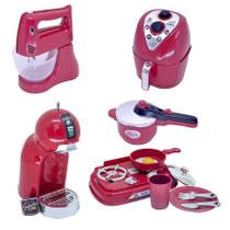 Kit Cozinha Infantil Chef Air Fryer Panela Batedeira 11pç