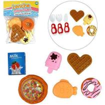 Kit cozinha infantil com picole + peixe e acessorios lanche divertido sortidos - ARK TOYS
