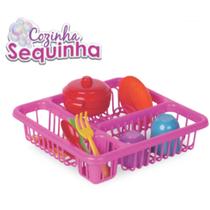 Kit Cozinha Infantil Completa Escorredor Loucinha