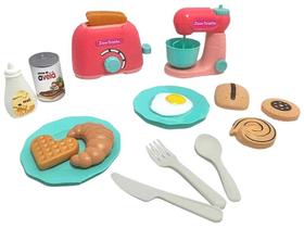 Kit Cozinha Infantil Doce Cozinha Torradeira e